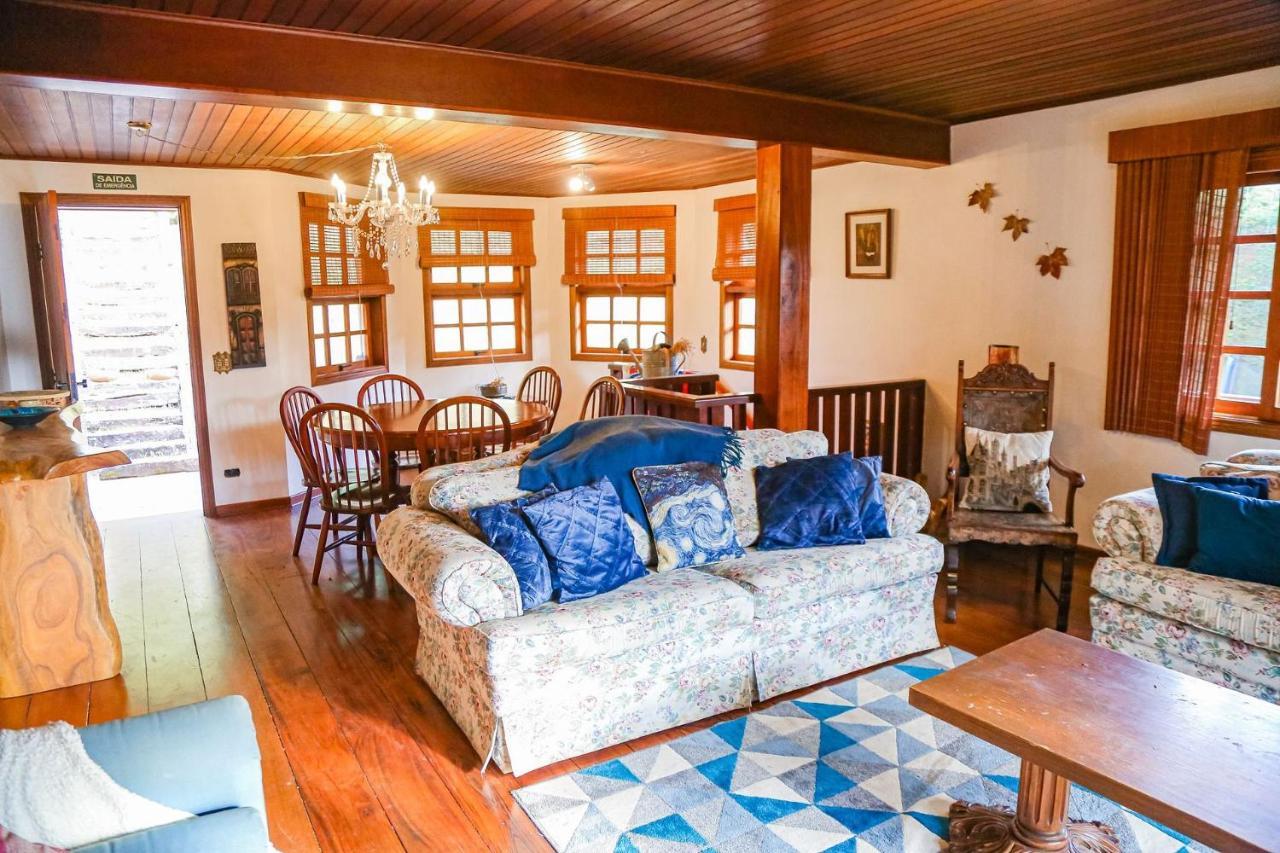Casa de férias Chale Belga Em - 1,2 Km Do Centro Turistico Capivari Campos do Jordão